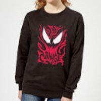 Venom Carnage Women's Sweatshirt - Black - XL - Schwarz