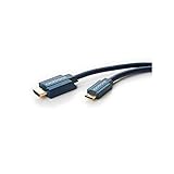 Clicktronic Casual Mini-HDMI-Adapterkabel mit Ethernet, 4K Ultra HD, 3D-TV, ARC, 5m