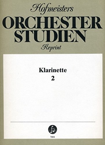 Orchesterstudien für Klarinette Band 2
