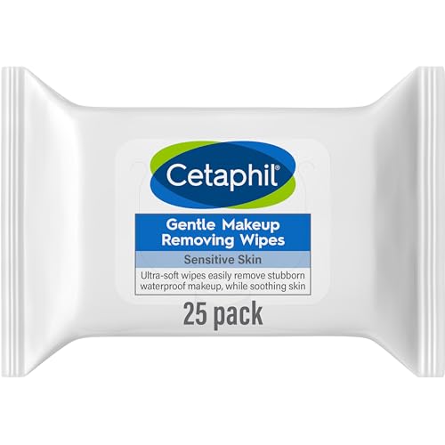 Cetaphil Gentle Makeup Removing Wipes, 25 Count