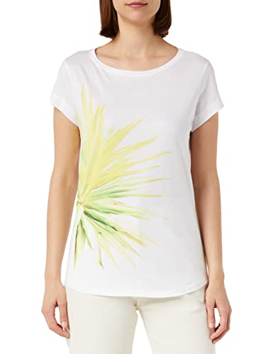 Sisley Damen T-shirt 3bbql100v T Shirt, White 911, M EU