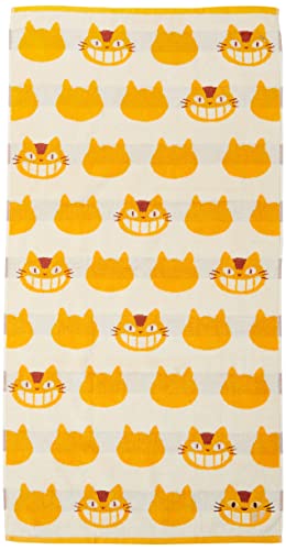 Marushin 1005016200 Badetuch, Ghibli, Mein Nachbar Totoro, Circa 60 x 120 cm, 100% Baumwolle