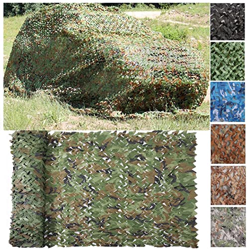 Tarnnetz Camouflage Netz Jagd Deko Tarnung Net Autoplanen Woodland Armee Tarnung Sonnenschutz Net Sichtschutz Anpassbar,Tarnung Fotografie,Dschungel,2X3m/6.56x9.84ft