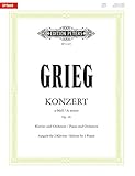 Konzert a-Moll op. 16 -für Klavier und Orchester: Ausgabe für 2 Klaviere (Edition Peters)