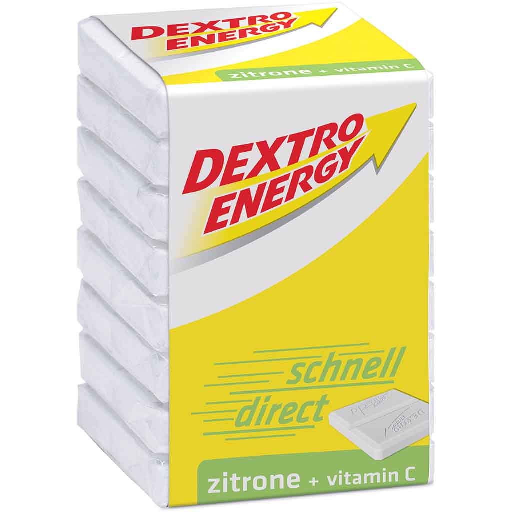 Dextro Energy - Würfel 18 x 46g Zitrone + Vitamin C