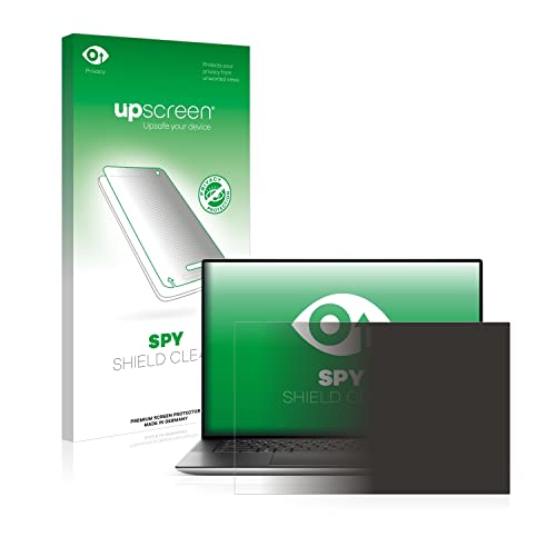 upscreen Anti-Spy Blickschutzfolie kompatibel mit Dell XPS 15 9510 Privacy Screen Sichtschutz Displayschutz-Folie