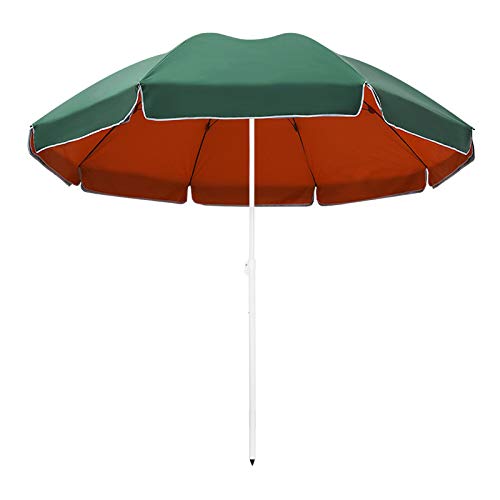 XIAOYUE Sonnenschirm,Marktschirm Gartenschirm Terrassenschirm, Sonnenschutz UV-Schutz (UPF50 +), Dreischichtige Regenschirmrippe, Sonnenschirm im Freien, Carbon Steel Pole