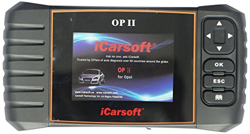 Opel OBDII DIY Scan Tools iCarsoft OP II Multi-Systems Scanner