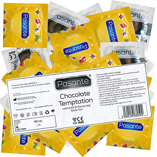 Pasante Healthcare Limited Schokolade Versuchung 144 's, Kondome – Sex Toys XXX