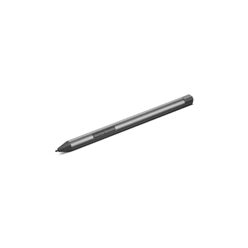 Lenovo Digital Pen 2 - Aktiver Stylus - aktiv elektrostatisch - 2 Tasten - Grau - braune Box