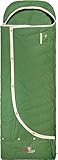 Grüezi bag Biopod DownWool Nature Comfort 185 Hütten Schlafsack, 1950g, Packmaß 21x38 cm, bis 185 cm Körpergröße