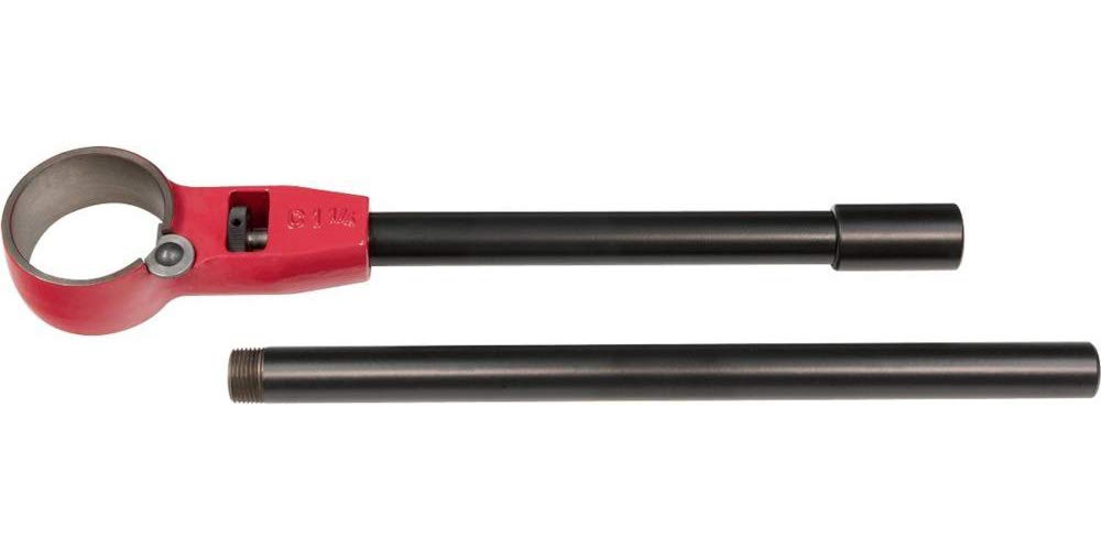 Roller 479092 Gewindeschneider Roller’S Central | besonders schlanke Form, teilbarer Rohrarm, einzigartige Verriegelung | Ratschenhebel: ⅛ – 1¼" / 10 – 40 mm, schlankerr,