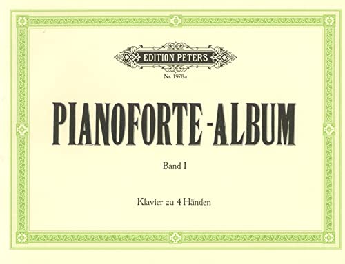Pianoforte Album -- Collection of Popular Pieces: For Piano, Four Hands (Edition Peters)