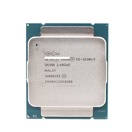 MovoLs Der Prozessor ist mit der E5 2630 V3 SR206 2,4 GHz 8-Core 85 W Sockel LGA 2011-3 CPU E5 2630V3 kompatibel Verbessern Sie die Laufgeschwindigkeit des Compute