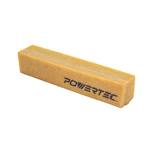 POWERTEC 71002 Schleifstab für Schleifbänder & Scheiben | Naturkautschuk Radiergummi - Holzbearbeitung Shop Werkzeuge zum Schleifen Perfektion