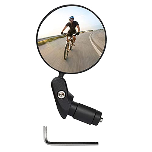 WYJW Fahrradspiegel Fahrrad Radfahren Rückspiegel 360 & deg; Drehbare Lenker-Rückspiegel für Mountainbike-MTB-Radfahren, 1PC
