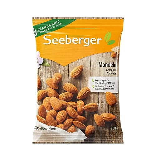 Seeberger Mandeln, 12er Pack (12 x 200 g Beutel)