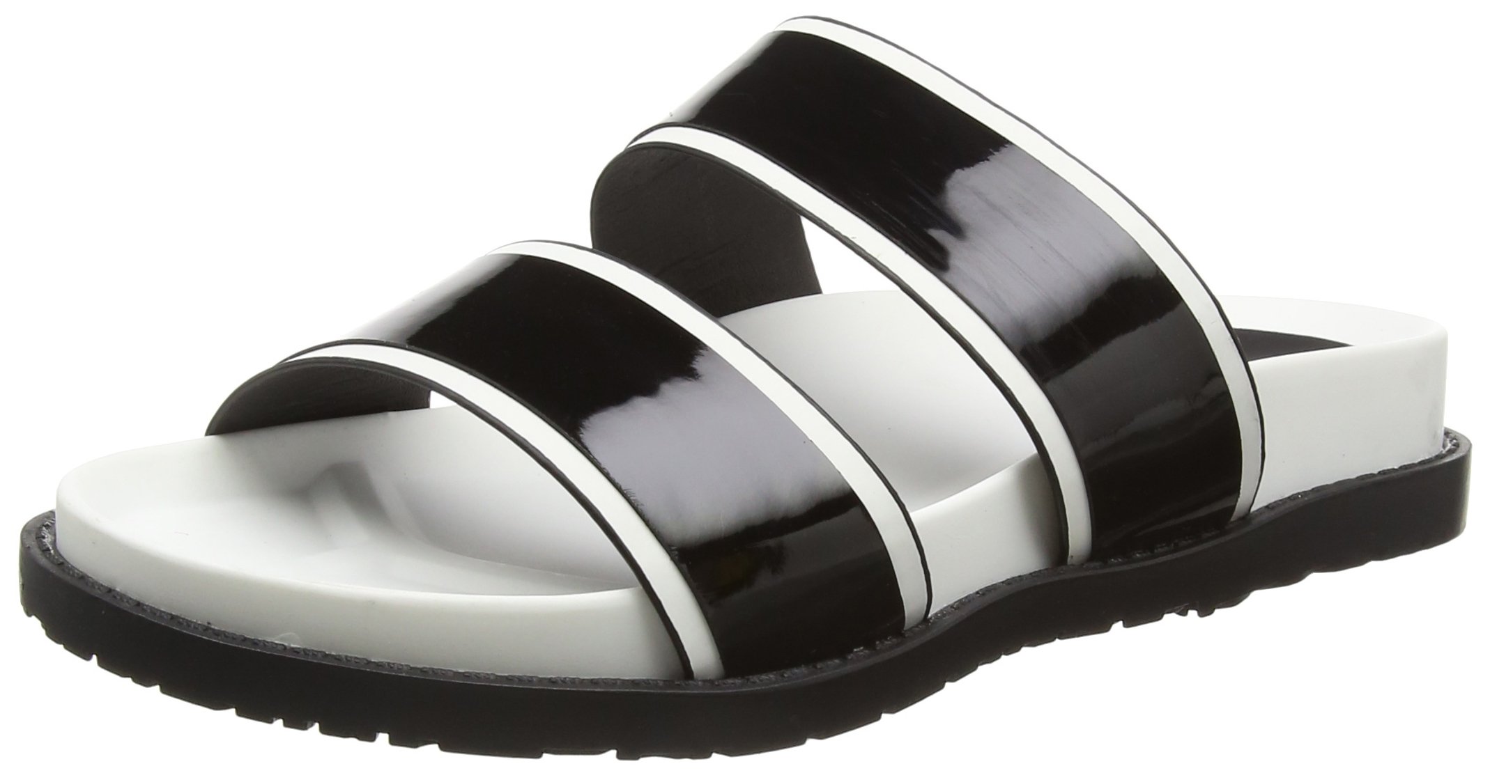 Blink BkuraL, Damen Sandalen, Mehrfarbig (204 White/black), 36 EU