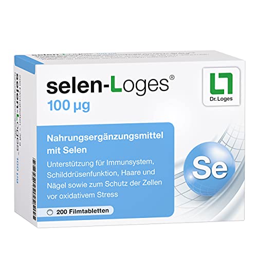 selen-Loges® 100 µg - 200 Filmtabletten - Nahrungsergänzungsmittel mit Selen
