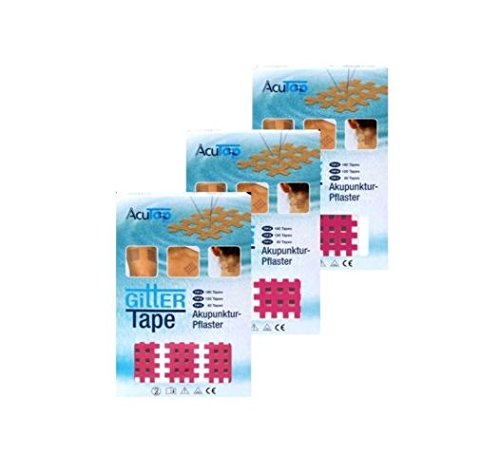 AcuTop® Gitter Tape Set Typ A + Typ B + Typ C (Pink)