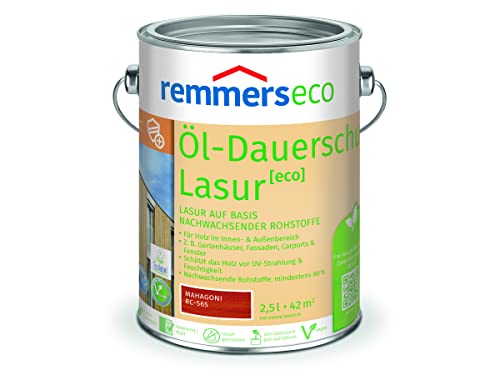 REMMERS ECO OEL-DAUERSCHUTZ-LASUR - 2.5 LTR (MAHAGONI RC-565)