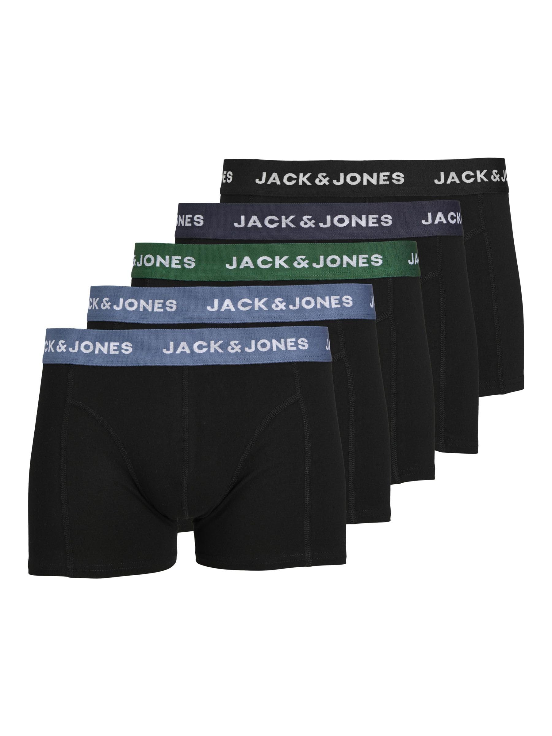 JACK & JONES Male Boxershorts 5er-Pack Boxershorts