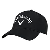 Callaway Herren Waterproof Hat Baseball Cap, Schwarz (Negro 5218326), One Size (Herstellergröße: Única)