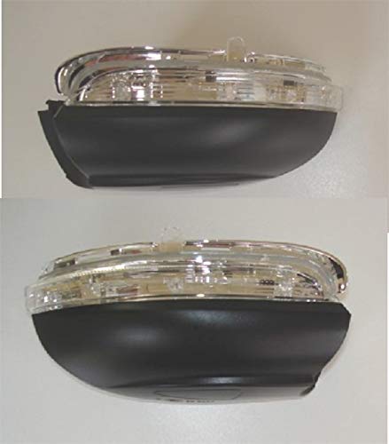 LED Spiegelblinker Blinker Außenspiegelblinker rechts + Links Pro!Carpentis kompatibel mit Golf 6 Vl 5K1 10/2008 bis 11/2012 und Touran ab Baujahr 05/2010 bis 05/2015