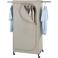 Wenko 64512100 Kleidersack Balance, Kleiderhülle, sicherer Schutz, Aufbewahrung für Anzüge und Kleider, 60 x 100 cm, Taupe