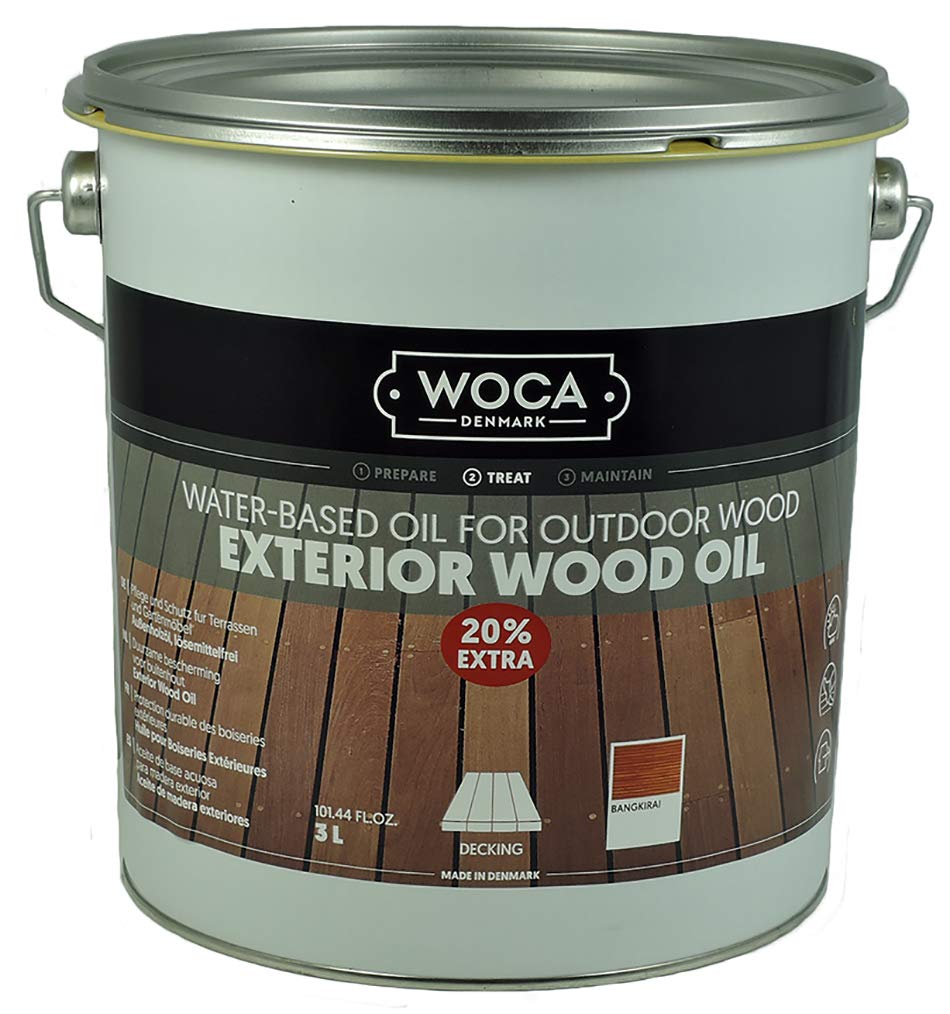 WOCA Außenholzöl Exterior Wood Oil *Bangkirai* 3,0 Liter
