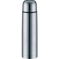 alfi 5457.205.100 Isolierflasche isoTherm Eco, Edelstahl mattiert, 1,0 Liter, Drehverschluss, 12 Stunden heiß, 24 Stunden kalt, BPA-Free