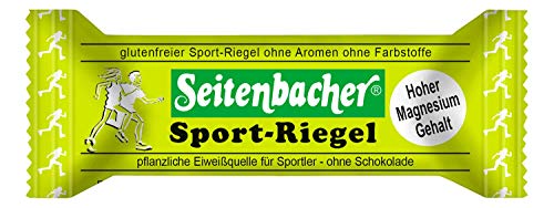 Seitenbacher Sport Riegel I glutenfrei I lactosefrei I Magnesium I vegan I Protein I 12er Pack (12x50g)