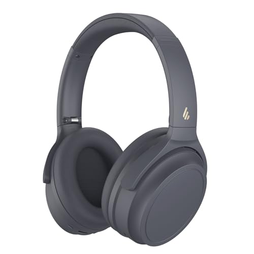 Edifier WH700NB Aktive Noise Cancelling Kopfhörer - 68 Stunden Wiedergabezeit - KI Anruf Rauschunterdrückung - Duale Verbindungen - Leichtes und Faltbares - Schnellladung - Bluetooth 5.3 - Grau