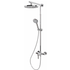 Schulte Duschsystem 'Rain Classic' mit Einhebelmischer, rund, 155 cm