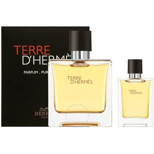 HERMES TERRE D'HERMES SET: EDP SPRAY 75ML + EDP SPRAY 12.5ML