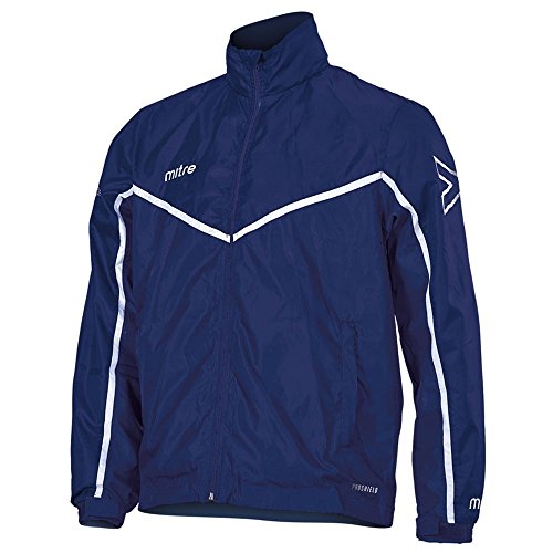 Mitre Kinder Primero Fußball Training Regenjacke S Marineblau/weiß