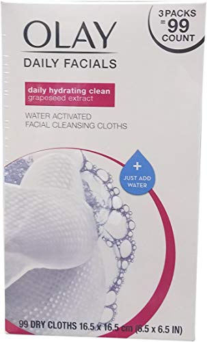 Olay 4-in-1 Daily Facial Cloths for Normal Skin - Box of 99 Cloths by Olay