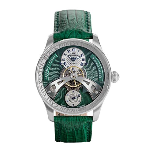 Carl von Zeyten Herren Uhr Armbanduhr Automatik Freudenstadt CVZ0043GR