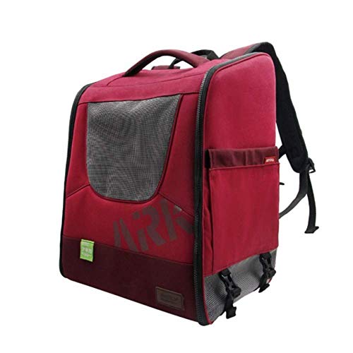 Gpzj Rucksack-Tierträger, von der Fluggesellschaft zugelassene, weiche Tasche für Katzen und kleine Hunde, zum Radfahren, Reisen, Wandern und Spaß mit Ihrem Haustier