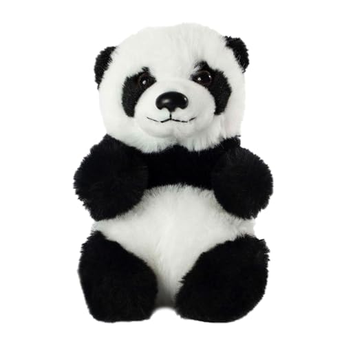 Living Nature Baby Panda Kuscheltier Plüschtier | Flauschiges und Kuscheliges Dschungeltier | Weiches Spielzeuggeschenk für Neugeborene und Babys | Naturli Umweltfreundlich
