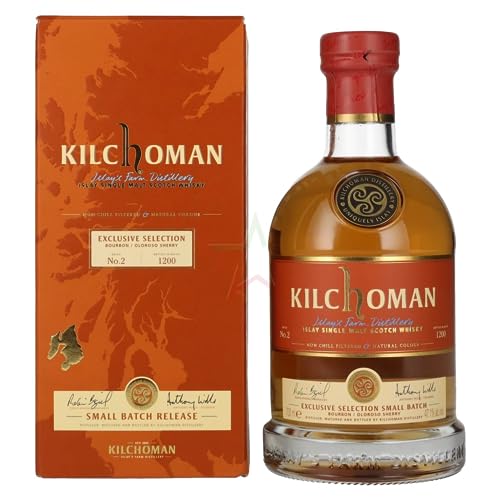 Kilchoman Islay Single Malt Whisky Bourbon/Oloroso Sherry SMALL BATCH 2 47,10% 0,70 lt.