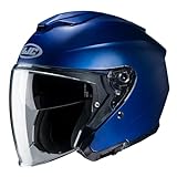 HJC Helmets i30 Semi Mat Blue Metall/halbflach metallisch Blau S