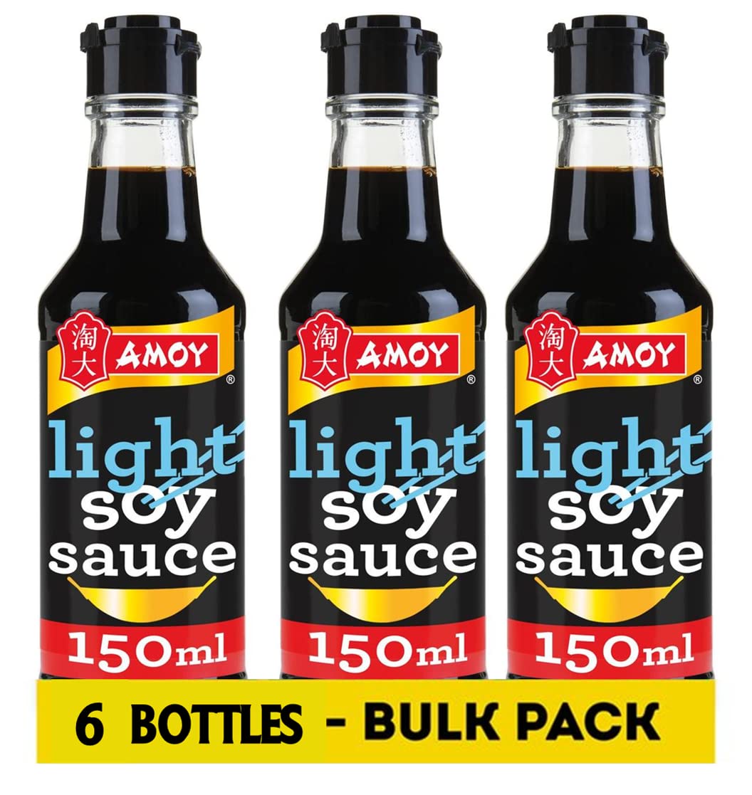 Amoy Soy Sauce Light 150 ml (Pack of 6)