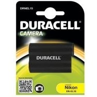 Duracell DRNEL15 - Batterie - Li-Ion - 1400 mAh - für Nikon D600, D610, D7000, D7100, D7200, D750, D7500, D800, D810, Z 6II, Z 7II, Z7, 1