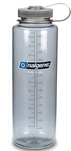 Nalgene 'Everyday Silo Lo' – Trinkflasche, 1,5 l, Grau mit Silber-grauem Deckel