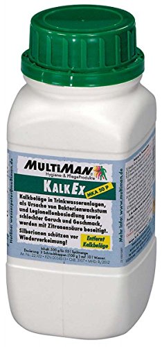 MultiNox KalkEx gegen Kalk in Trinkwasseranlagen, Menge:500 g