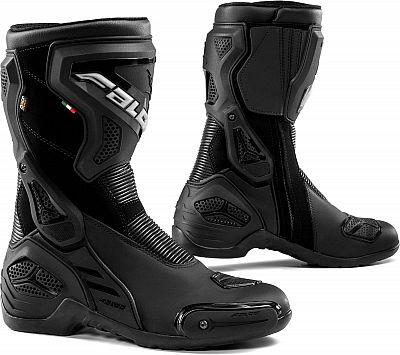 Falco Motorradstiefel Fenix 3 WTR wasserdicht Titan-Schleifer D3O ESO-Motion CE, 43