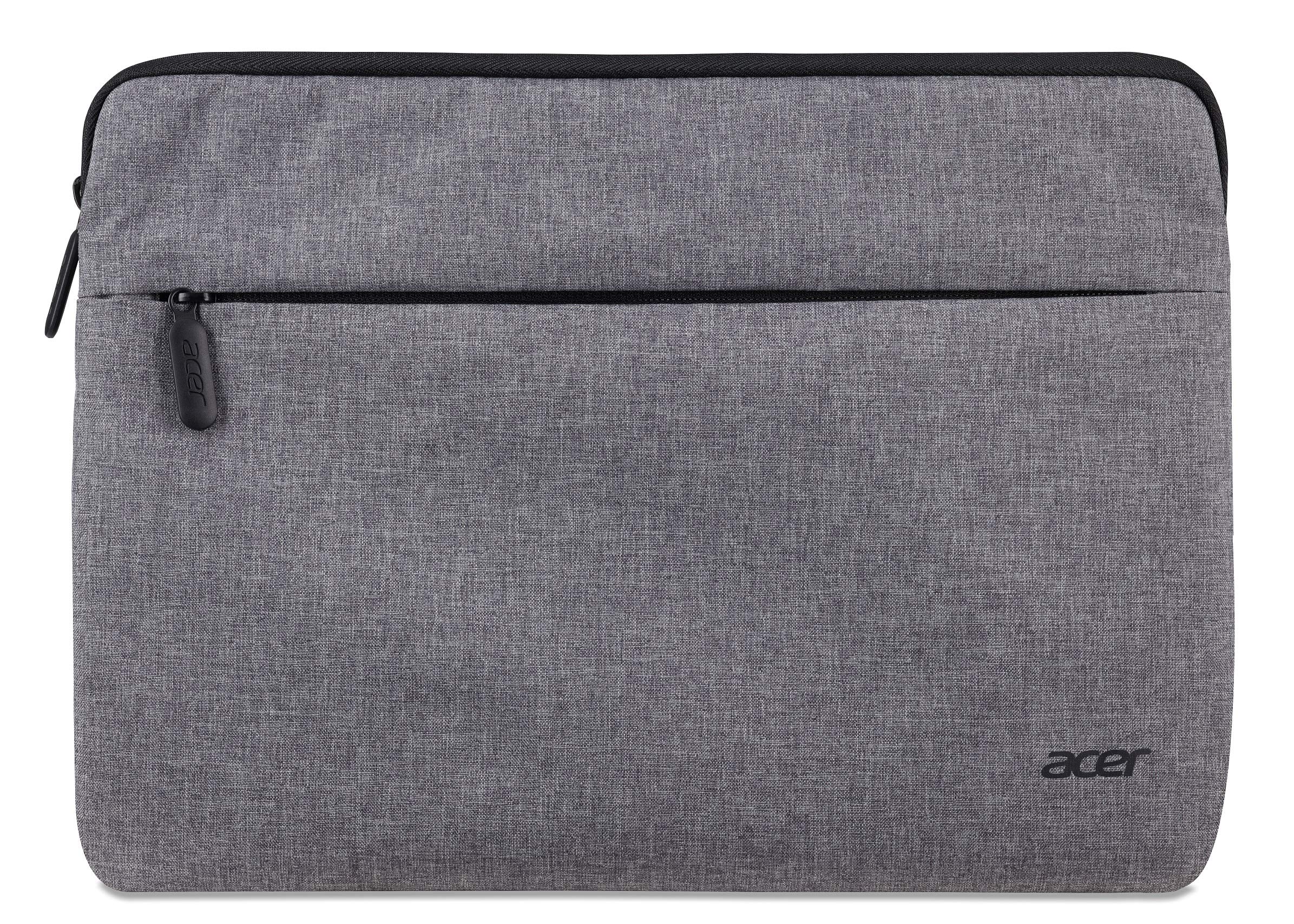Acer Laptophülle - Laptoptasche 11 zoll, Notebook, Tablet, Laptop Tasche, Schutz vor Schmutz und Stoßschäden, extra Fronttasche, hellgrau