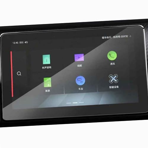 Für MG ZS 2020 2021 Auto-Displayschutzfolie aus gehärtetem Glas, 10,1 Zoll, GPS-Navigationsbildschirmfolie, Glas-Innenaufkleber, Zubehör