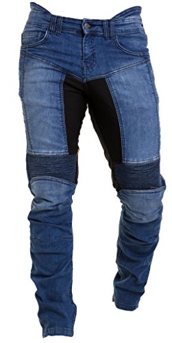 Juicy Trendz® Motorradhose Herren Motorradjeans Manner Denim Motorrad Hose Mit Protektoren